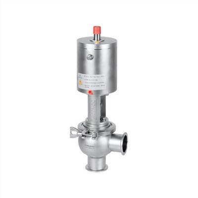 サニタリーシングルシート切替バルブ